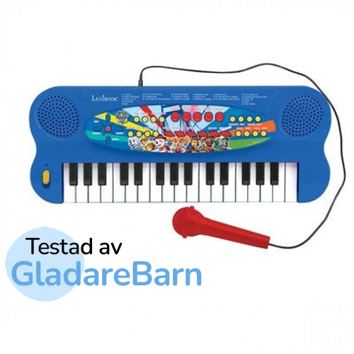 Paw Patrol Keyboard Med Mikrofon